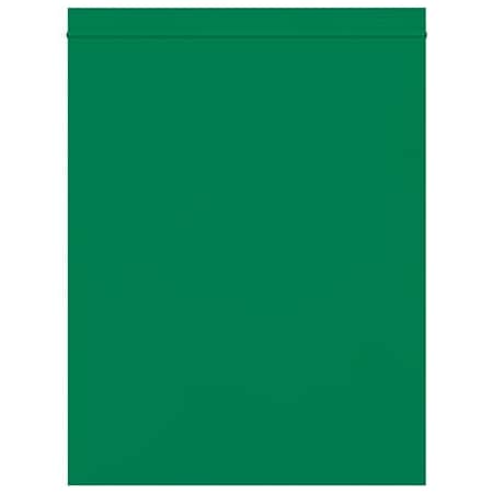 Bsc Preferred 8 x 10'' - 2 Mil Green Reclosable Poly Bags, 1000PK BUY03998238